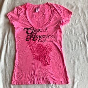 Great America CA V Neck SS T Shirt